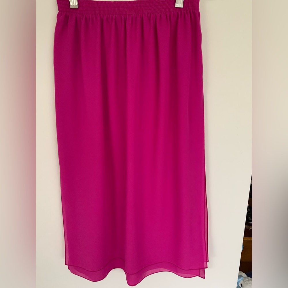 Gorgeous Cranberry Skirt